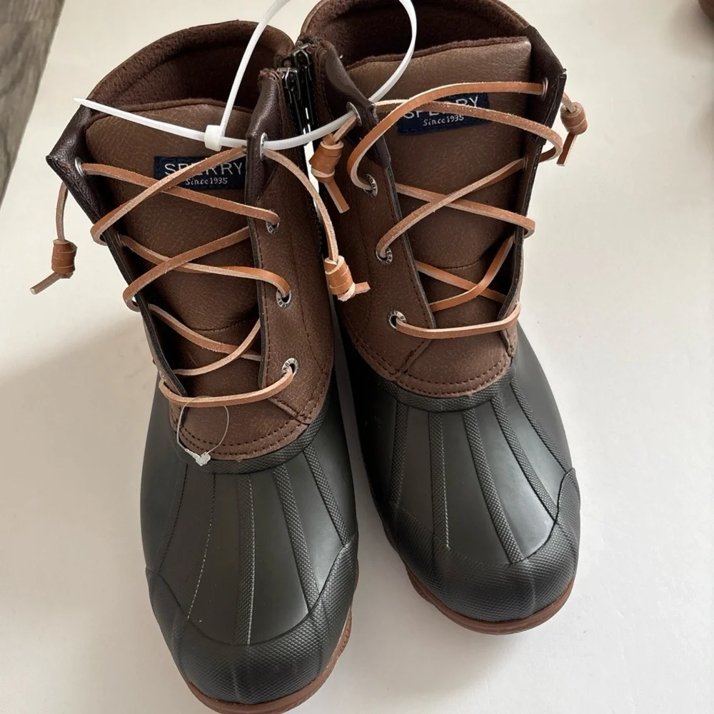 NEW Sperry Women's All Weather Water Resistant Syren Gulf Duck Boots NWOB